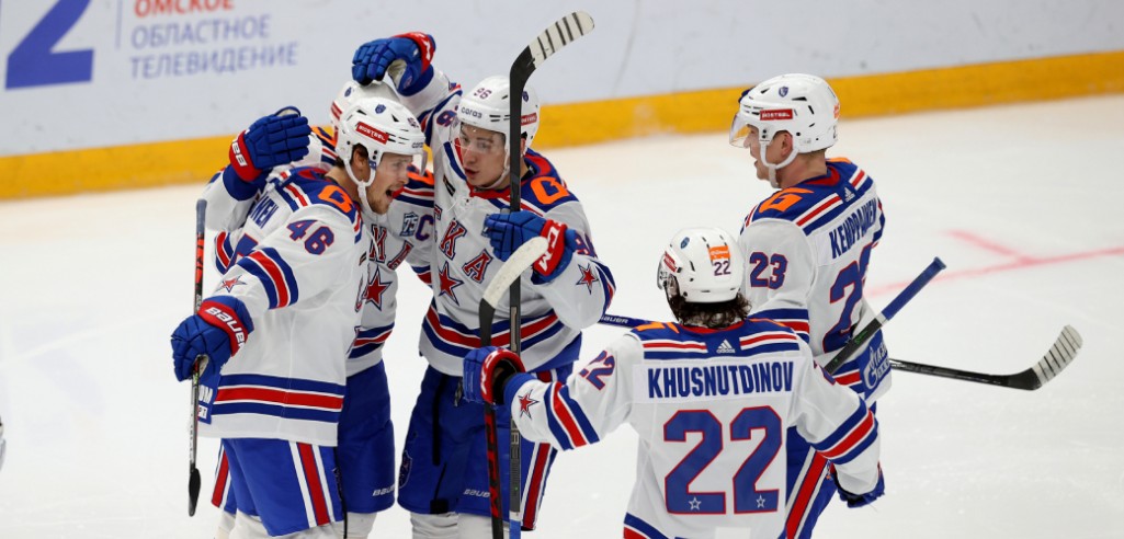 СКА и «Сочи» забросили девять шайб в первом матче Sochi Winter Cup